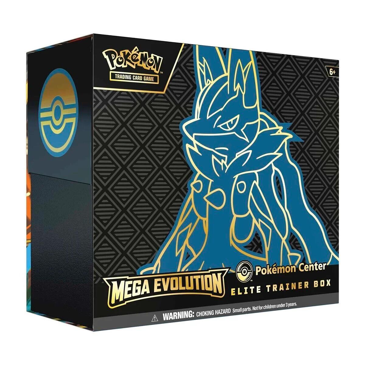 Pokémon TCG - Mega Evolution - Pokémon Center Elite Trainer Box - Lucario