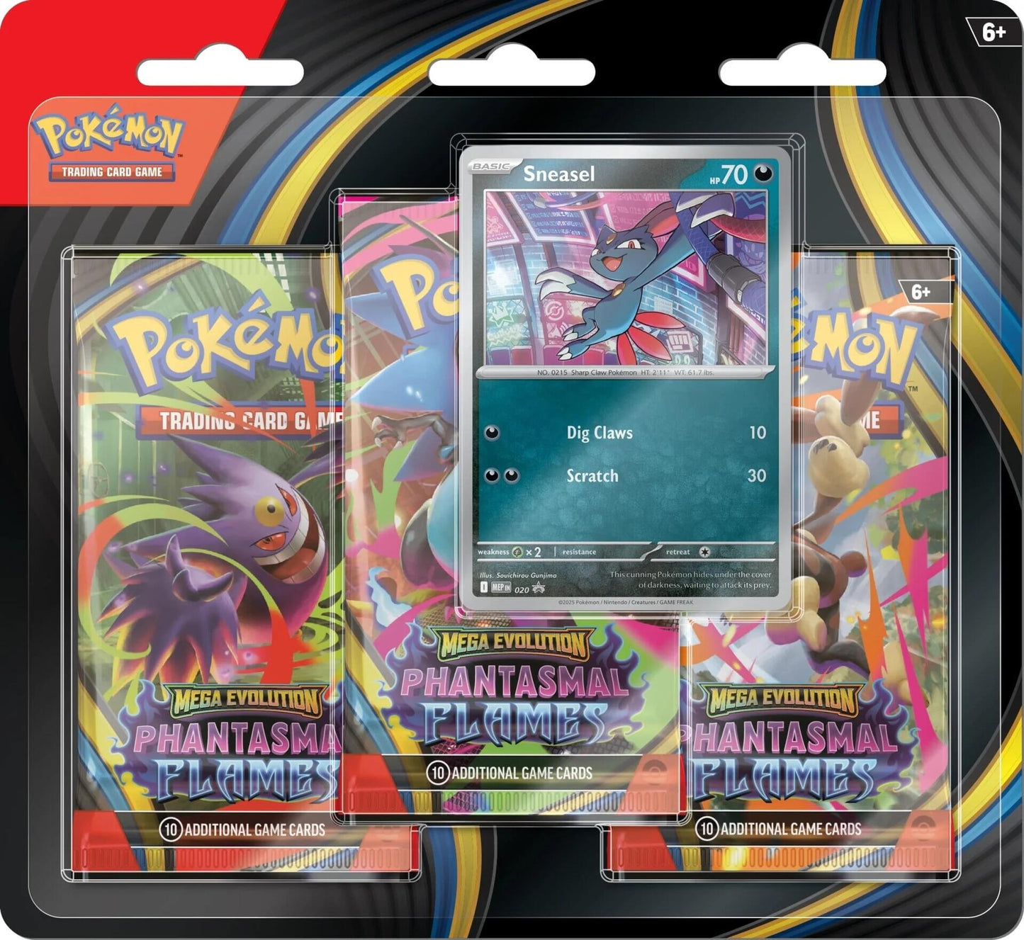 Phantasmal Flames 3 Pack Blister - Random Art