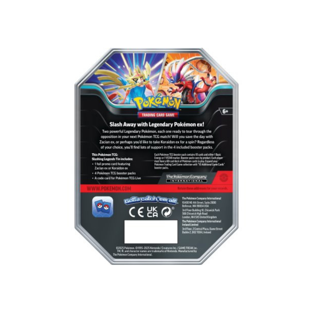Pokémon TCG - Slashing Legends Tin