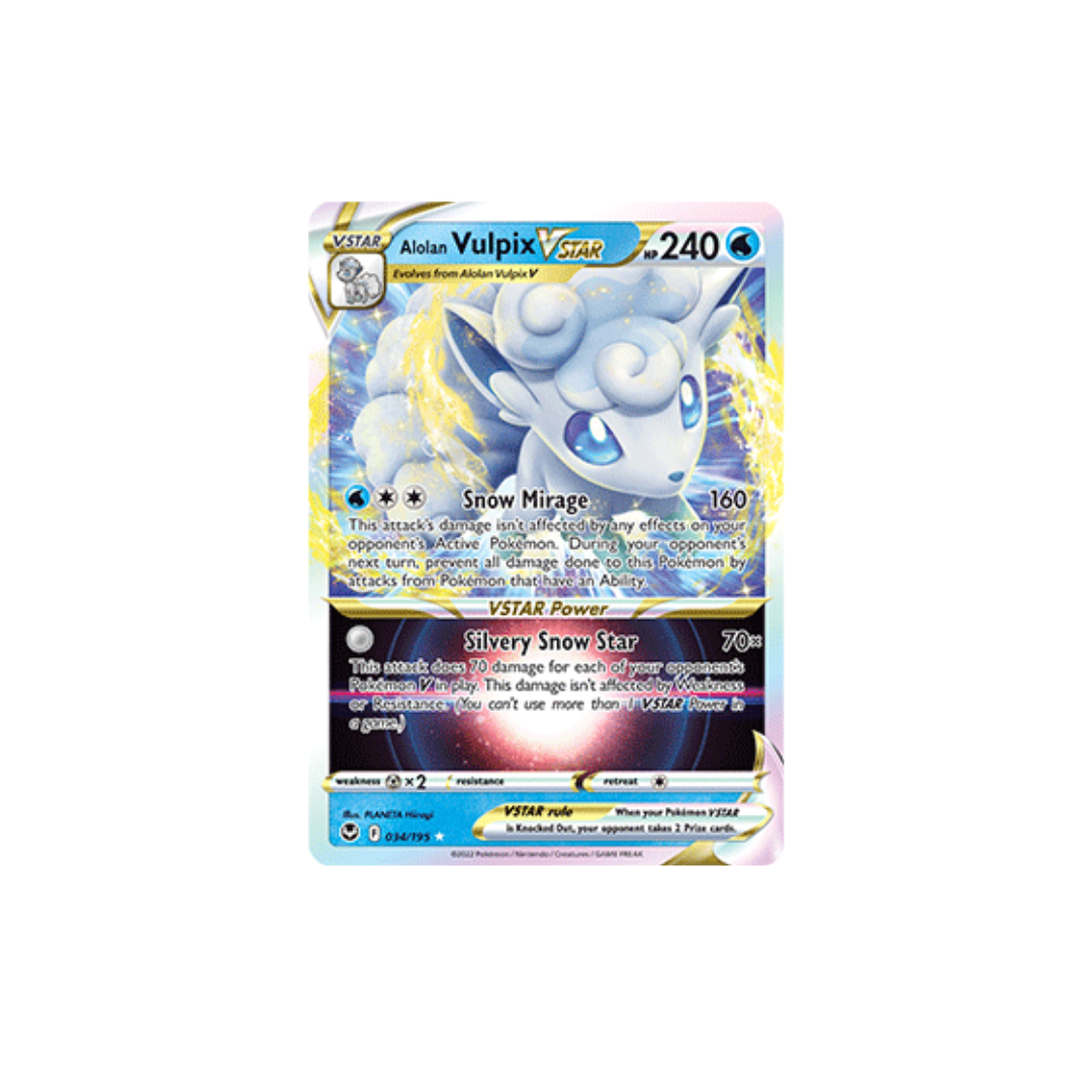 Alolan Vulpix Vmax 34 NM