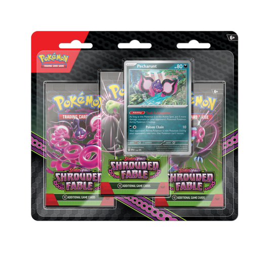 Pokémon TCG - Shrouded Fable - 3-Pack Blister - Percharunt