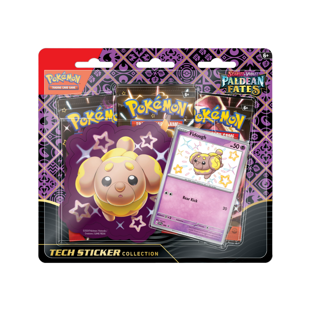 Pokémon TCG - Paldean Fates - Tech Sticker - Fidough