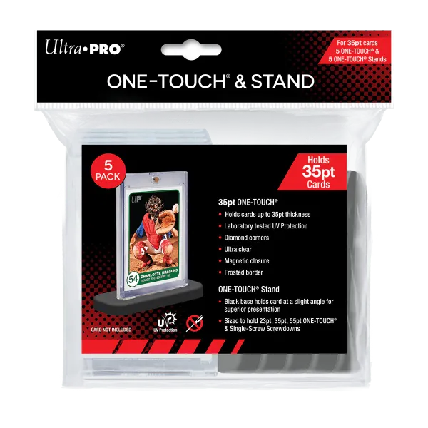 Ultra Pro - One Touch Magnetic Cardholder Stand - 5x Pack