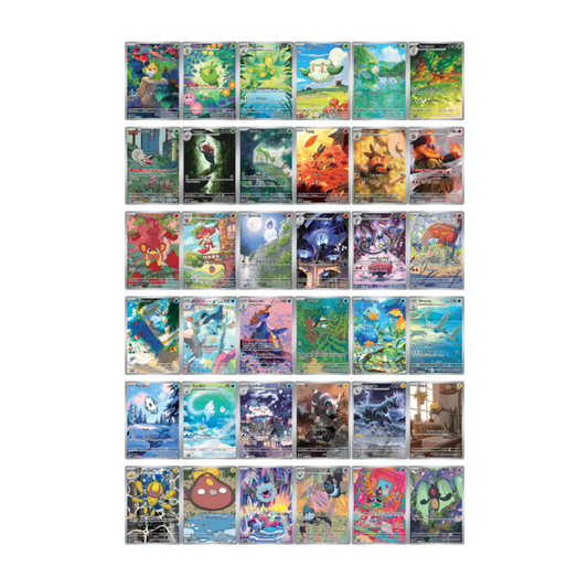 White Flare AR full art set Japans