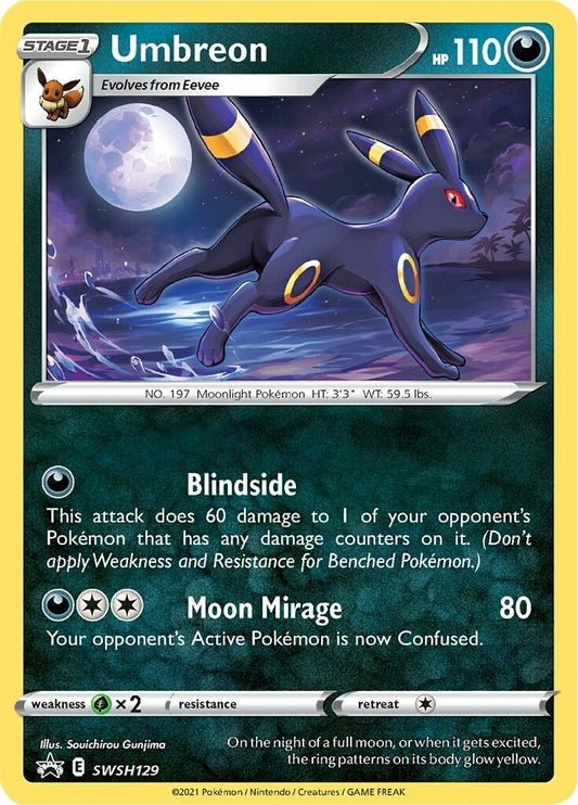 Umbreon - SWSH129 [SWSH129] (SWSH: Sword & Shield Promo Cards)