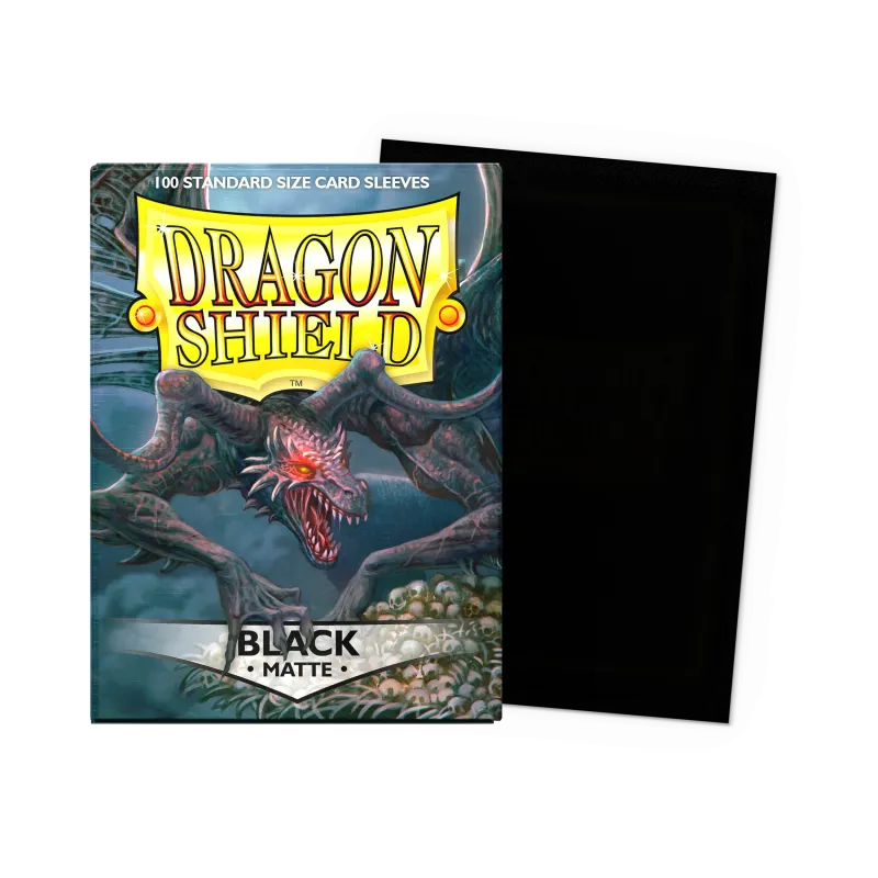 Dragon Shield - Black - Matte Sleeves