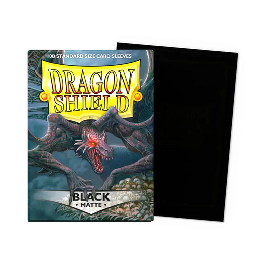 Dragon Shield - Black - Matte Sleeves