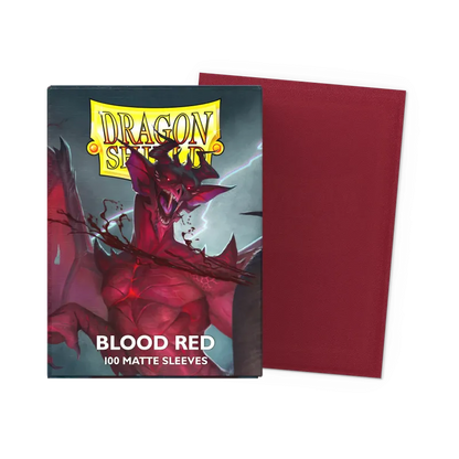 Dragon Shield - Blood Red - Matte Sleeves