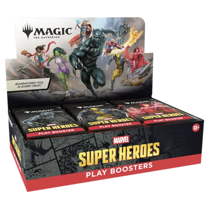 Magic The Gathering - Marvel Super Heroes - Play Booster Display