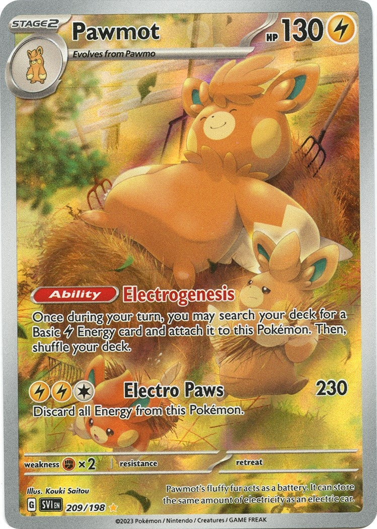 Pawmot [209/198] (SV01: Scarlet & Violet Base Set)
