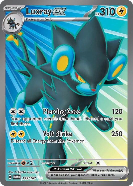 Luxray ex [195/167] (SV06: Twilight Masquerade)