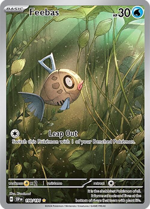 Feebas [198/191] (SV08: Surging Sparks)