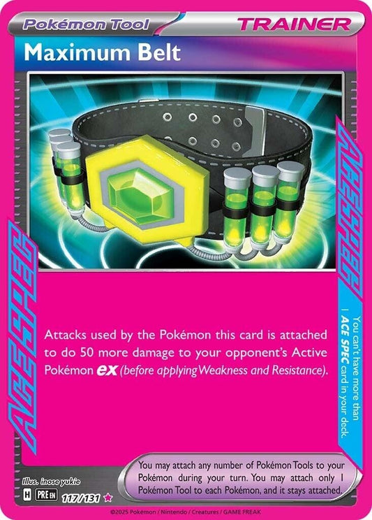 Maximum Belt [117/131] (SV: Prismatic Evolutions)