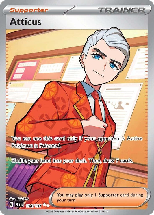 Atticus [134/131] (SV: Prismatic Evolutions)