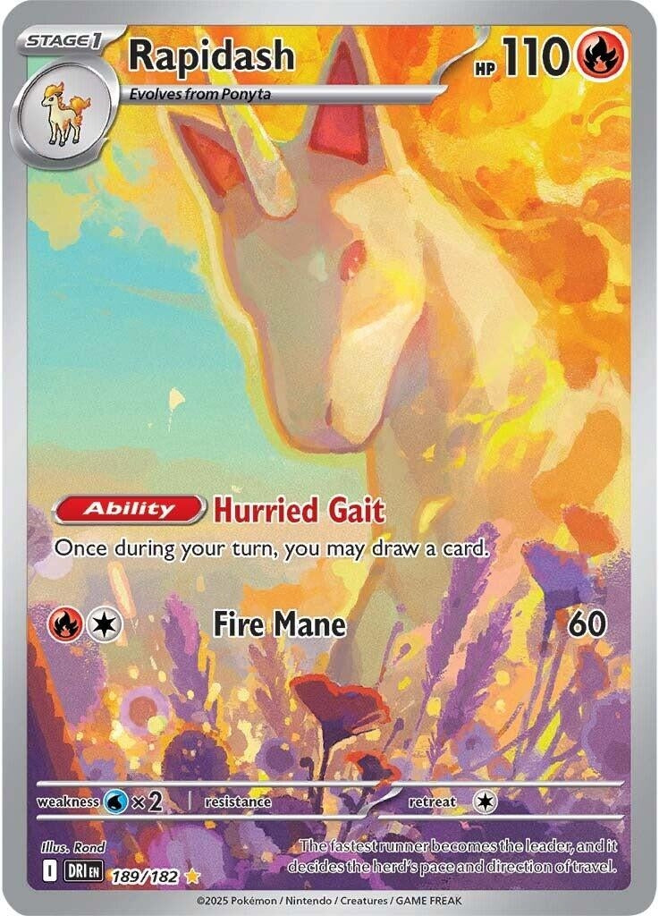 Rapidash [189/182] (SV10: Destined Rivals)