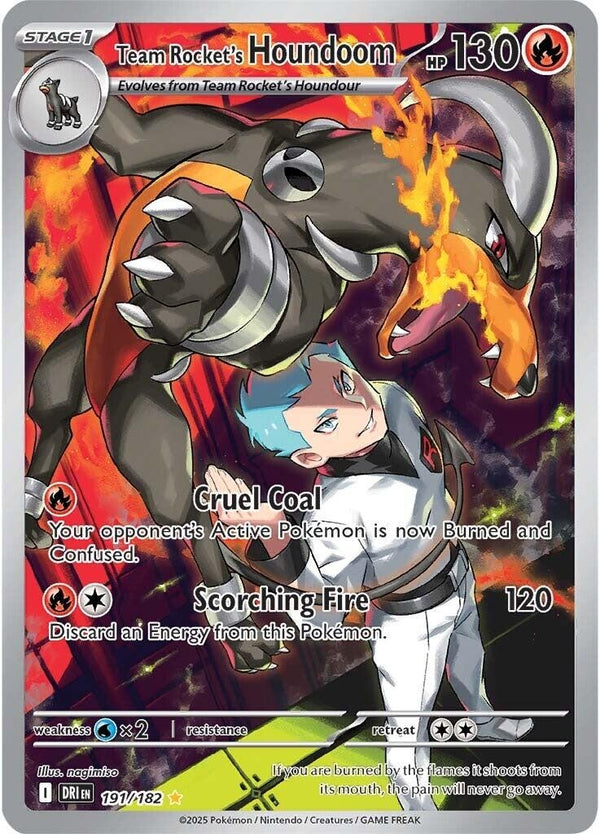 Team Rocket's Houndoom [191/182] (SV10: Destined Rivals)