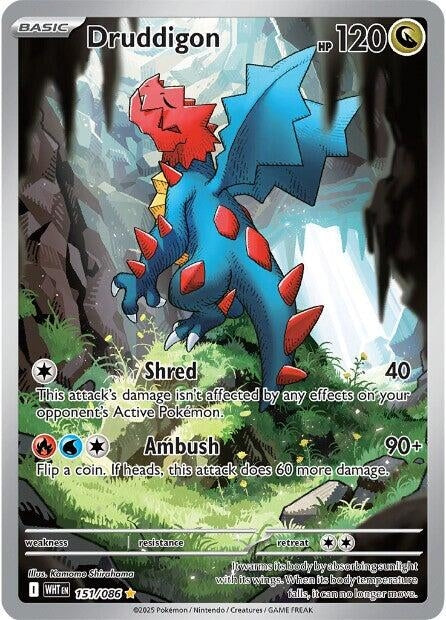 Druddigon [151/086] (SV: White Flare)