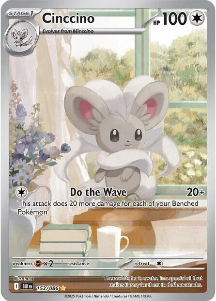 Cinccino [153/086] (SV: Black Bolt)