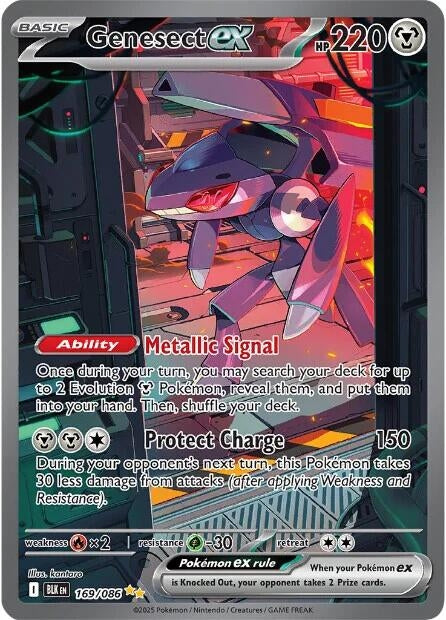 Genesect ex [169/086] (SV: Black Bolt)