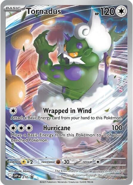Tornadus - 210 [210] (SV: Scarlet & Violet Promo Cards)