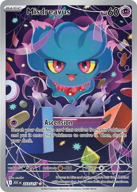 Misdreavus [233/217] (ME: Ascended Heroes)