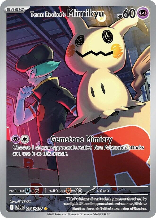 Team Rocket's Mimikyu [238/217] (ME: Ascended Heroes)
