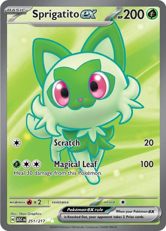 Sprigatito ex [251/217] (ME: Ascended Heroes)