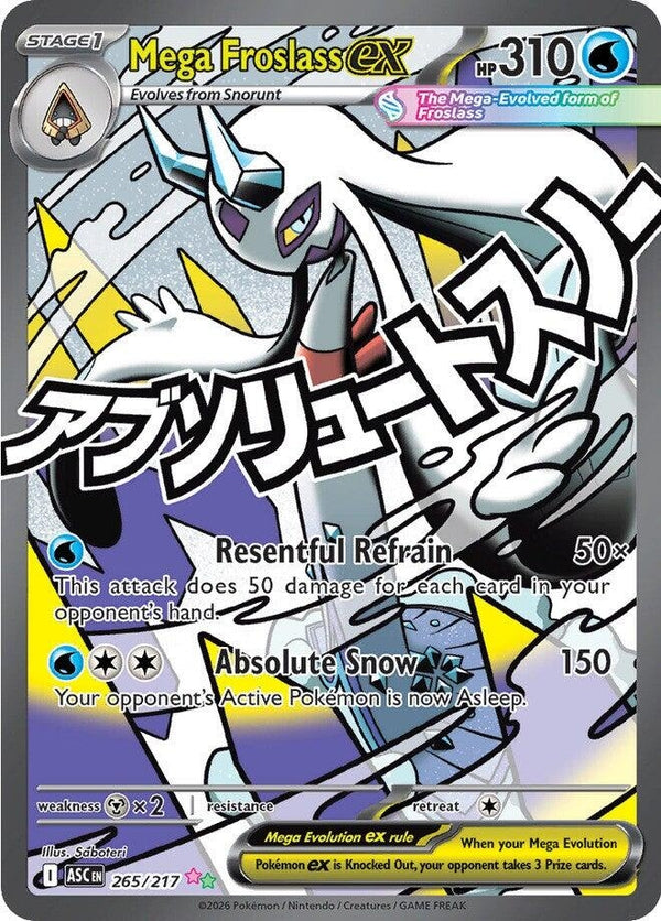 Mega Froslass ex [265/217] (ME: Ascended Heroes)