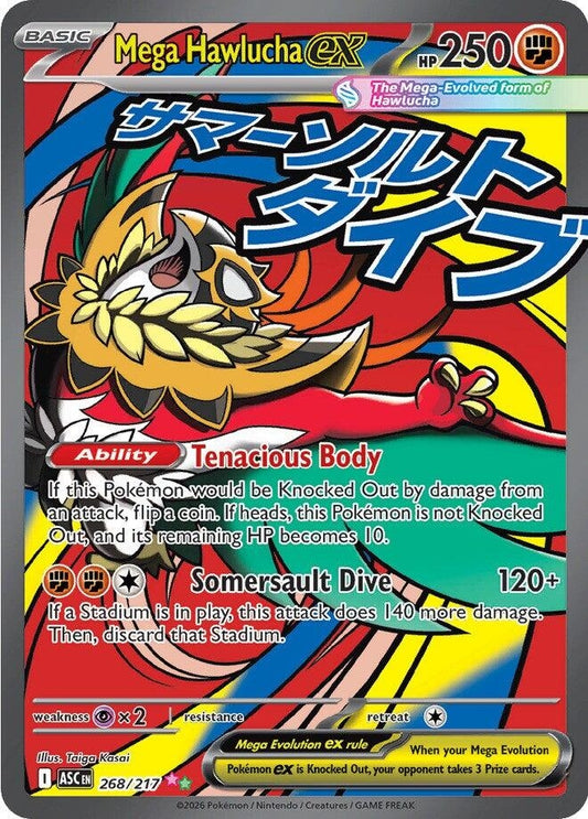 Mega Hawlucha ex [268/217] (ME: Ascended Heroes)