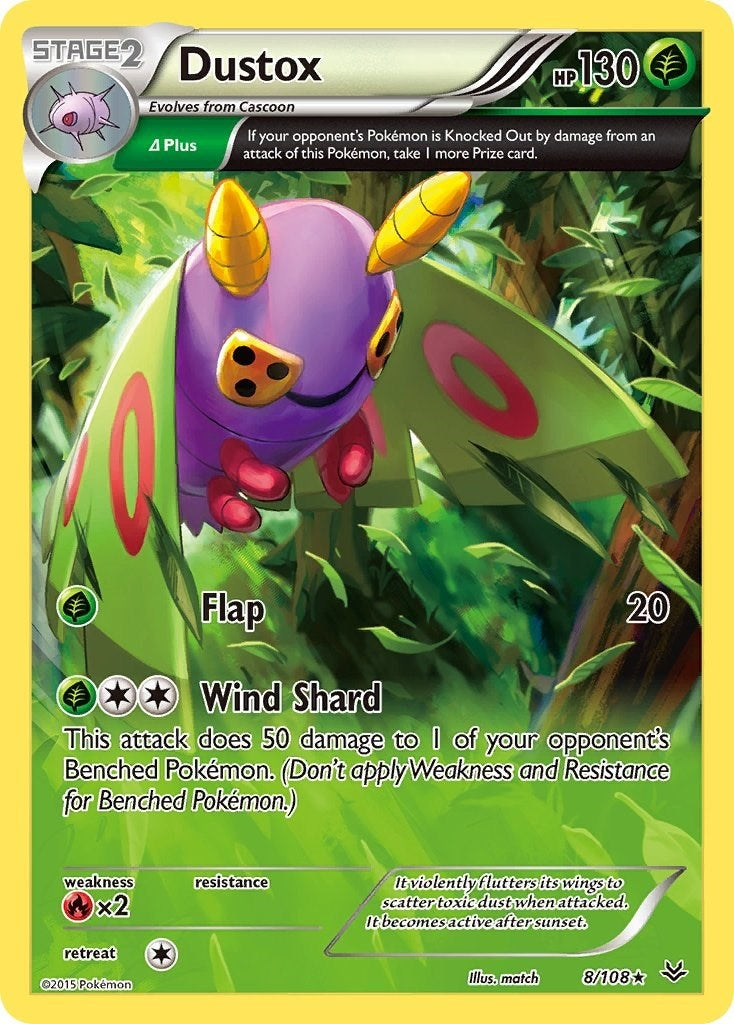 Dustox (8 Delta) [8/108] (XY - Roaring Skies)