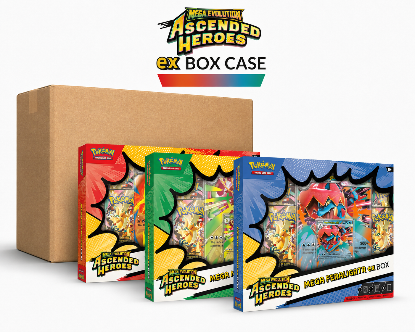 Ascended Heroes ex Box Case (6 stuks)