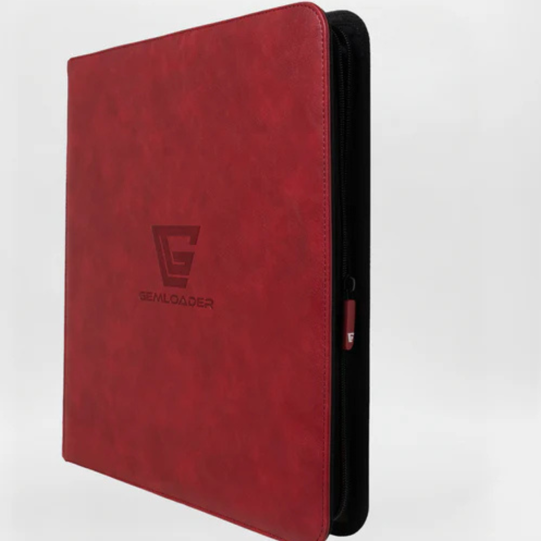 Gemloader - Premium Traditional sleeved collectors binder 3x4 - Rood