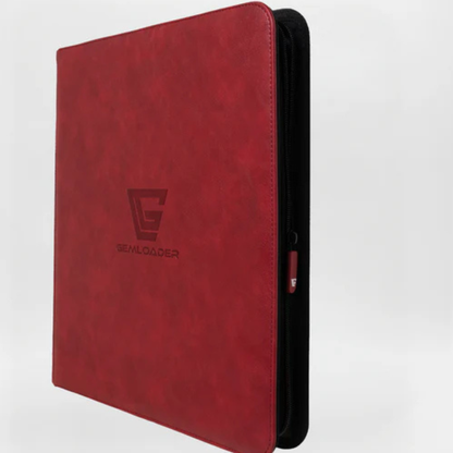 Gemloader - Premium Traditional sleeved collectors binder 3x4 - Rood