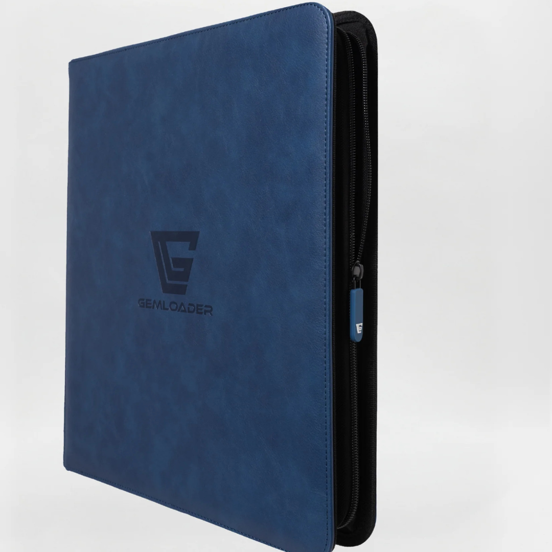 Gemloader - Premium Traditional sleeved collectors binder 3x4 - Blauw