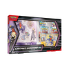 Pokémon TCG Cynthia's Garchomp ex Premium Collection doos met boosterpacks, promo-kaarten en acrylfiguren.