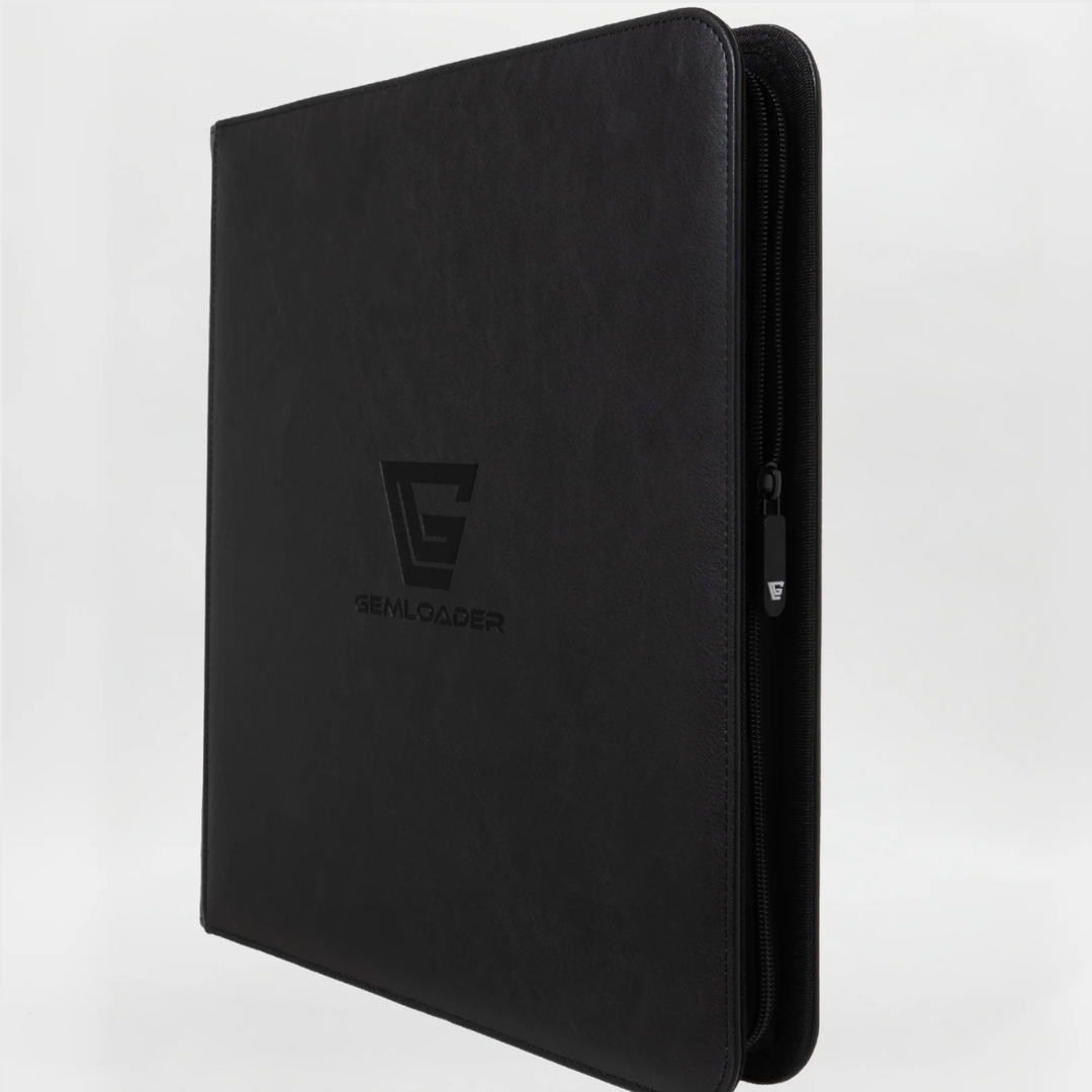 Gemloader - Premium Traditional sleeved collectors binder 3x4 - Zwart