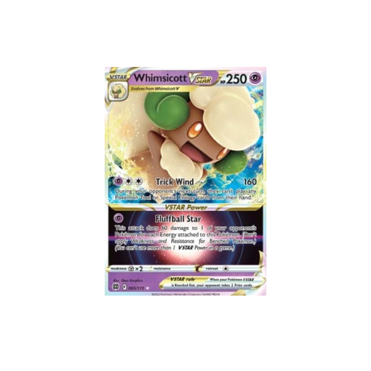 Whimsicott vstar 065 NM