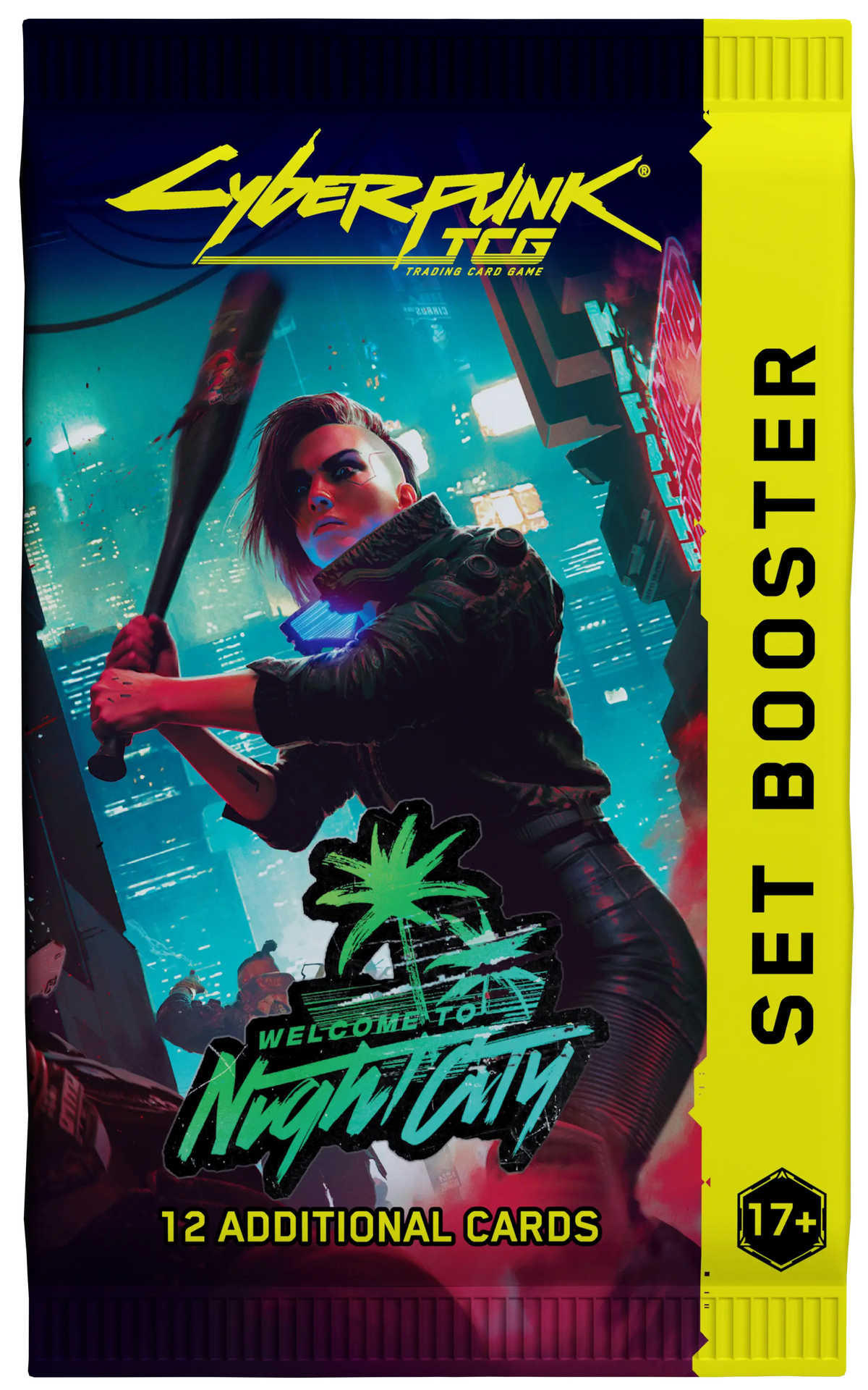 Boosterpack uit Cyberpunk TCG Welcome To Night City