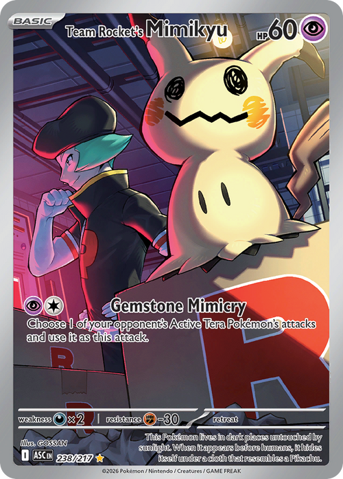 Team Rocket's Mimikyu (Illustration Rare)